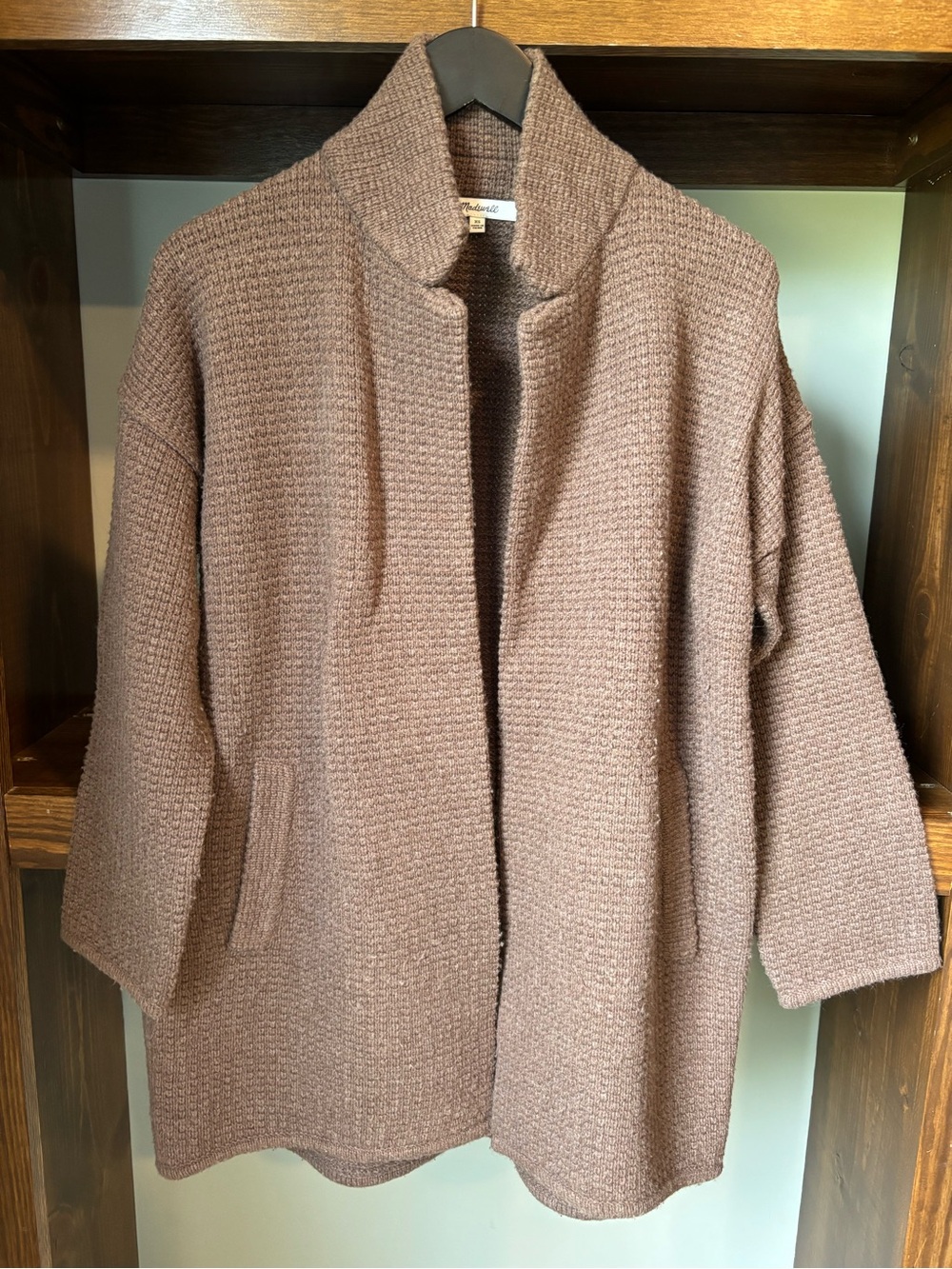 Madewell Textured Sweater Blazer